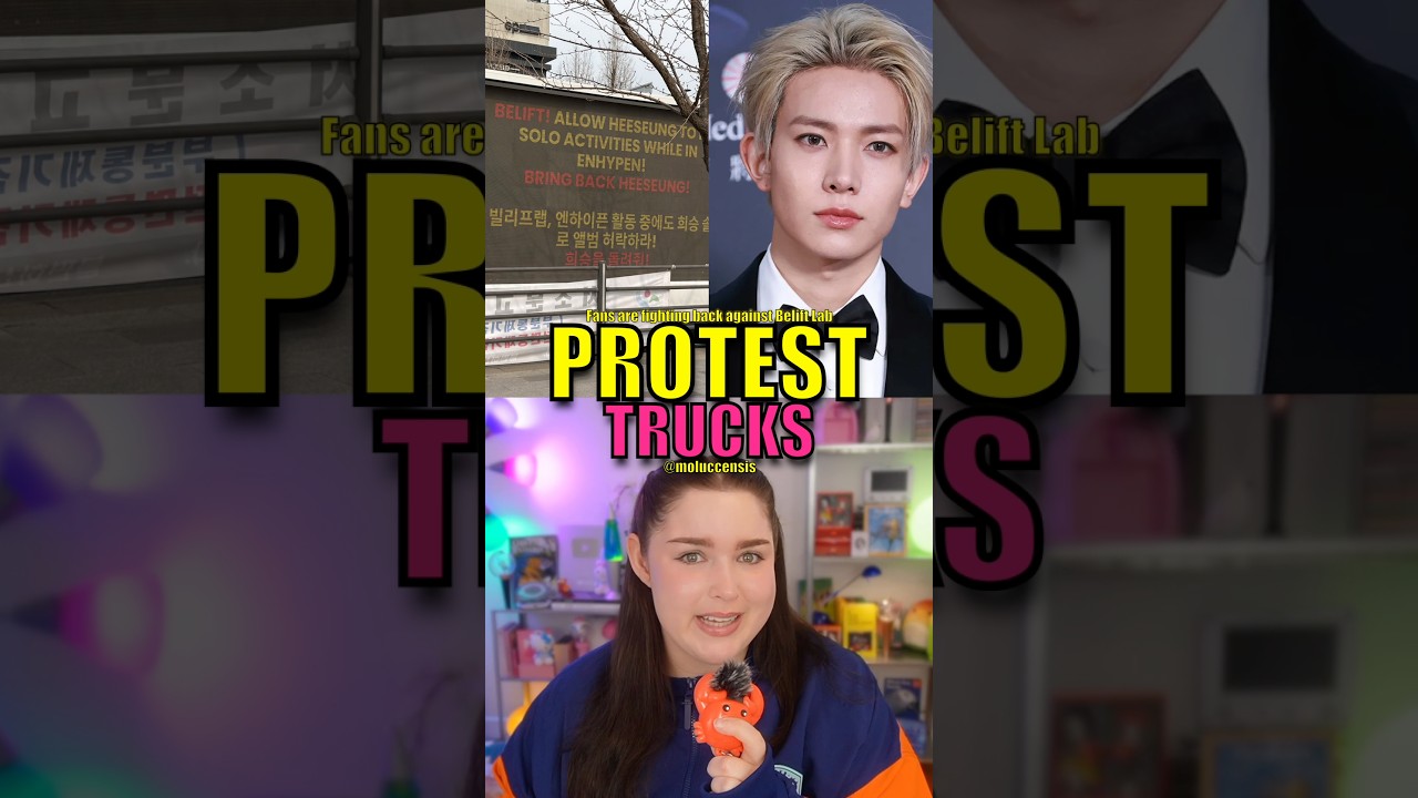 Fans Send Protest Trucks for Heeseung