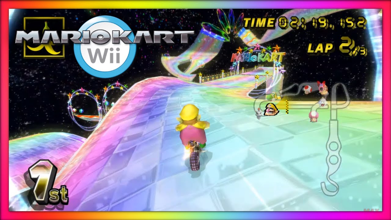 Mario Kart Wii (Special Cup) Wario Gameplay
