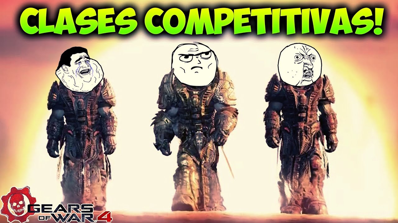 CLASES COMPETITIVAS CON KENNY KENT!, MOMENTOS DIVERTIDOS (Funny Moments) | GEARS OF WAR 4
