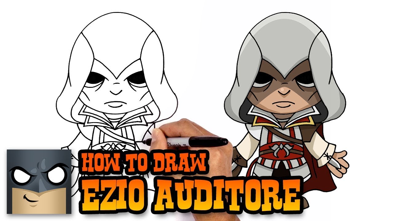 How to Draw ASSASSIN’S CREED | Ezio Auditore