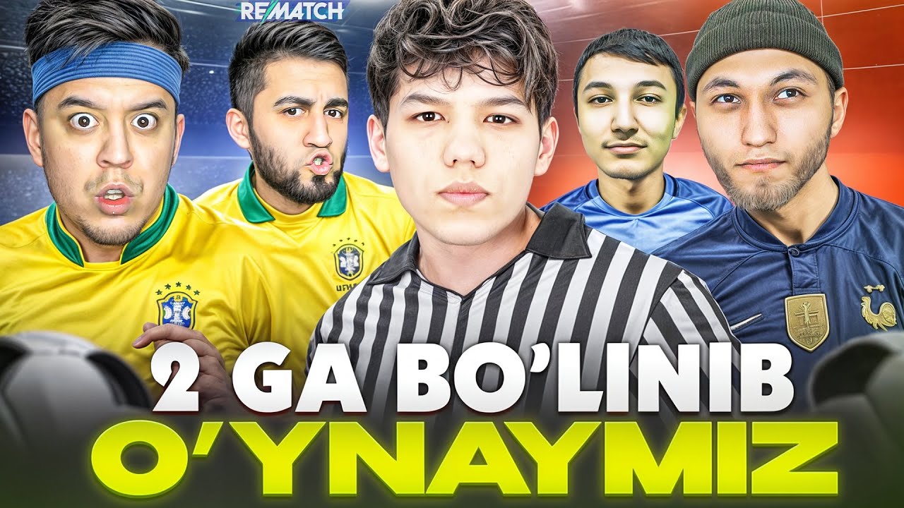 🔴UZB N1 STRIMERLARI BILAN FUTBOL 🔴