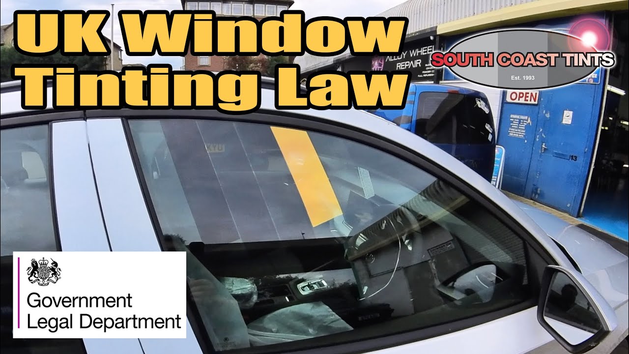 WINDOW TINTING LAW UK  + CHAMELEON TINTS NOV 2023