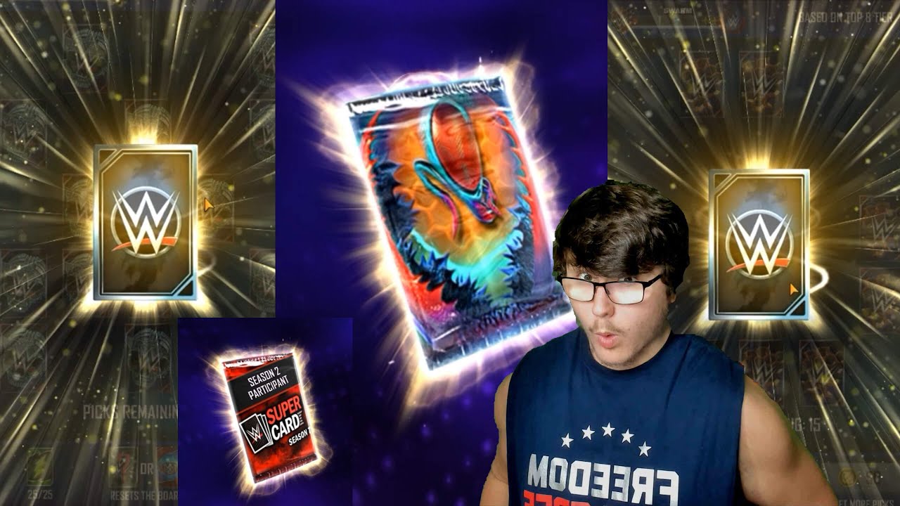 WWE SUPERCARD S7 IS HERE! BEHEMOTH PACK + SWARM FREEBIE AND BIO MECH FREEBIE! +S2 LOYALTY PACK