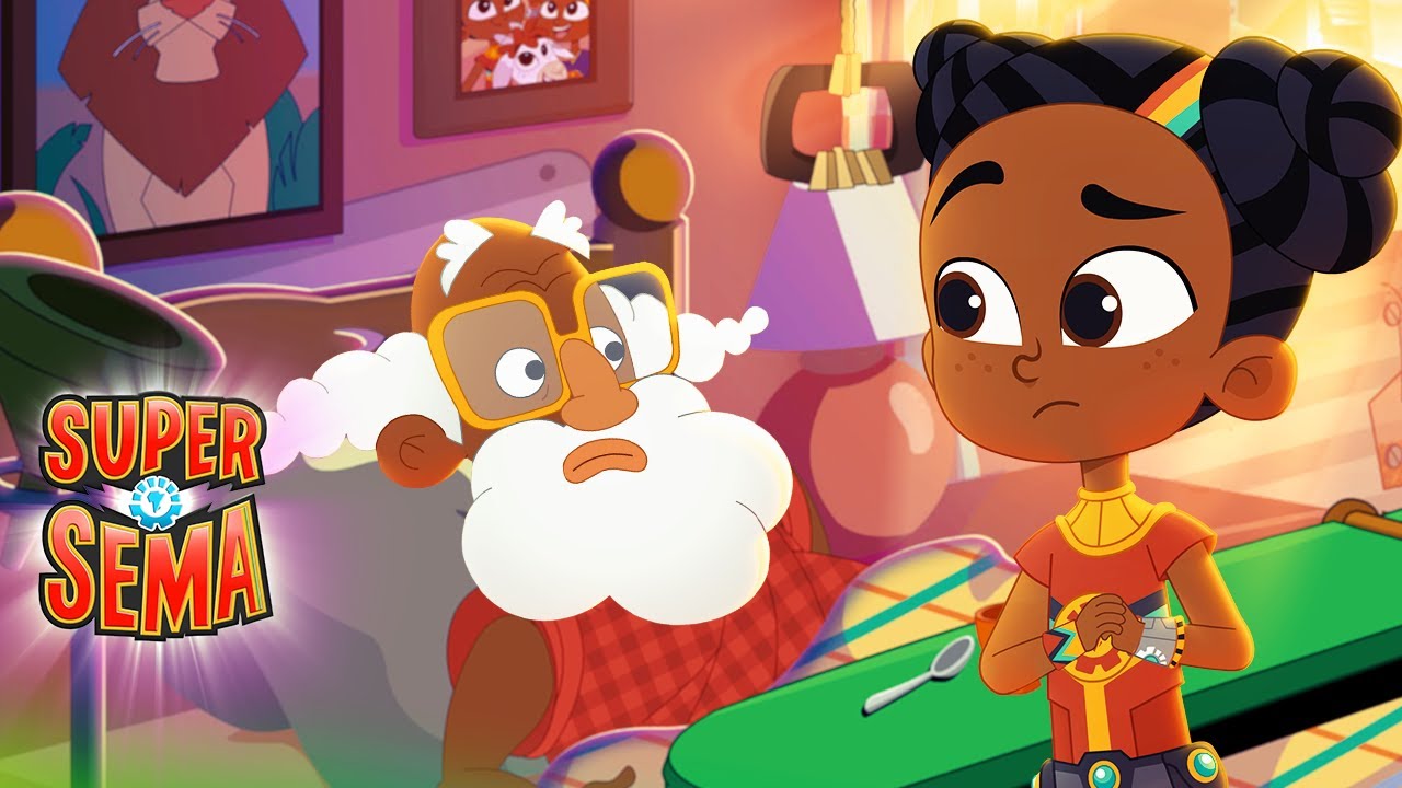 SICK DAY 🤒 No School for Super Sema | Cartoons for kids