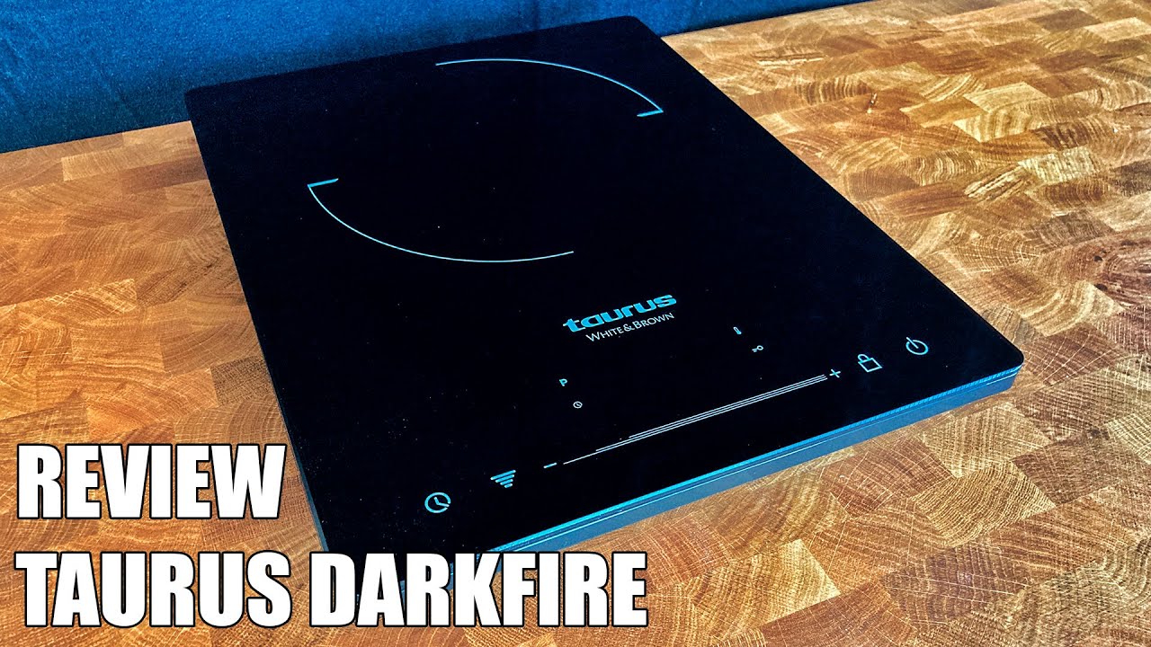 Review Taurus Darkfire - Nueva Encimera Portatil de Induccion