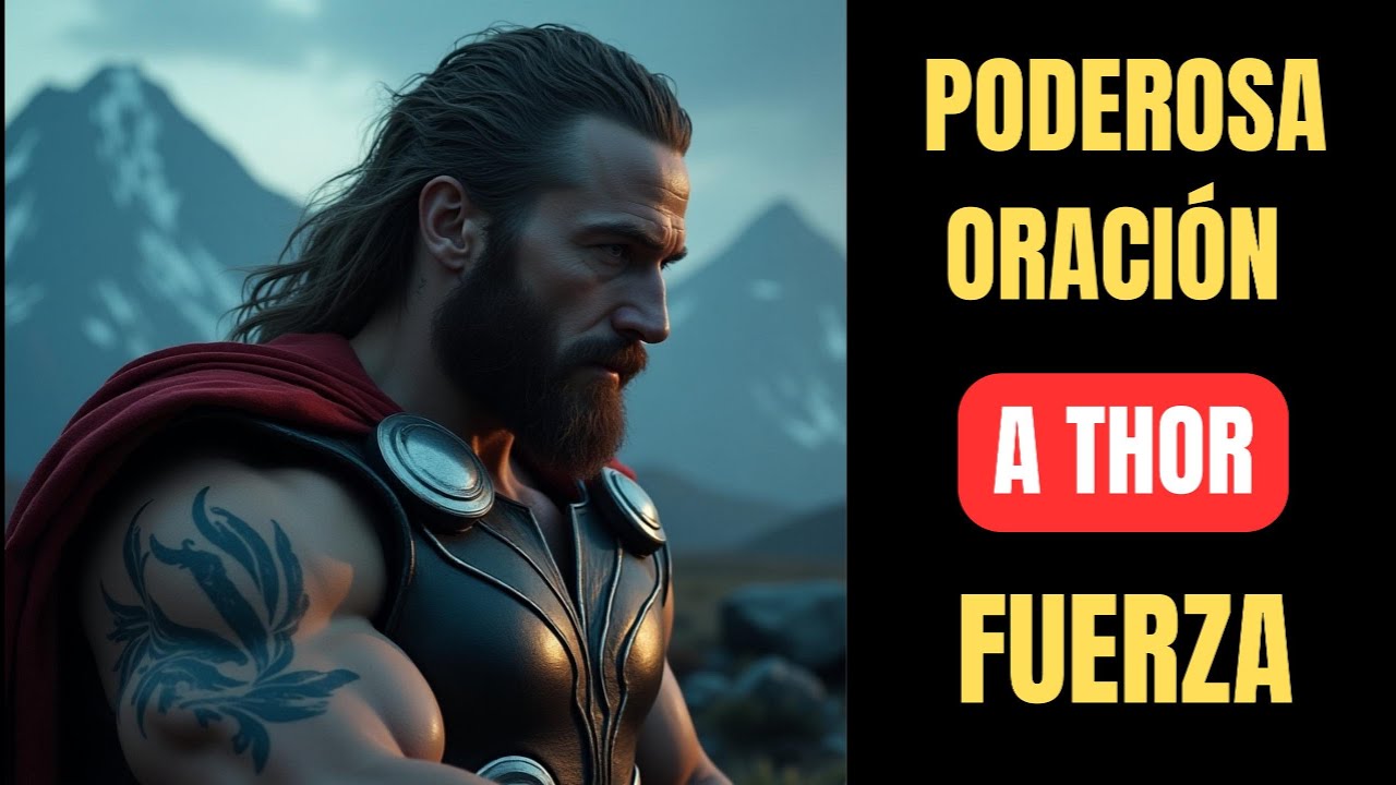 INVOCA A THOR: PODEROSA ORACIÓN NÓRDICA PARA FUERZA EXTREMA (RITUAL COMPLETO)