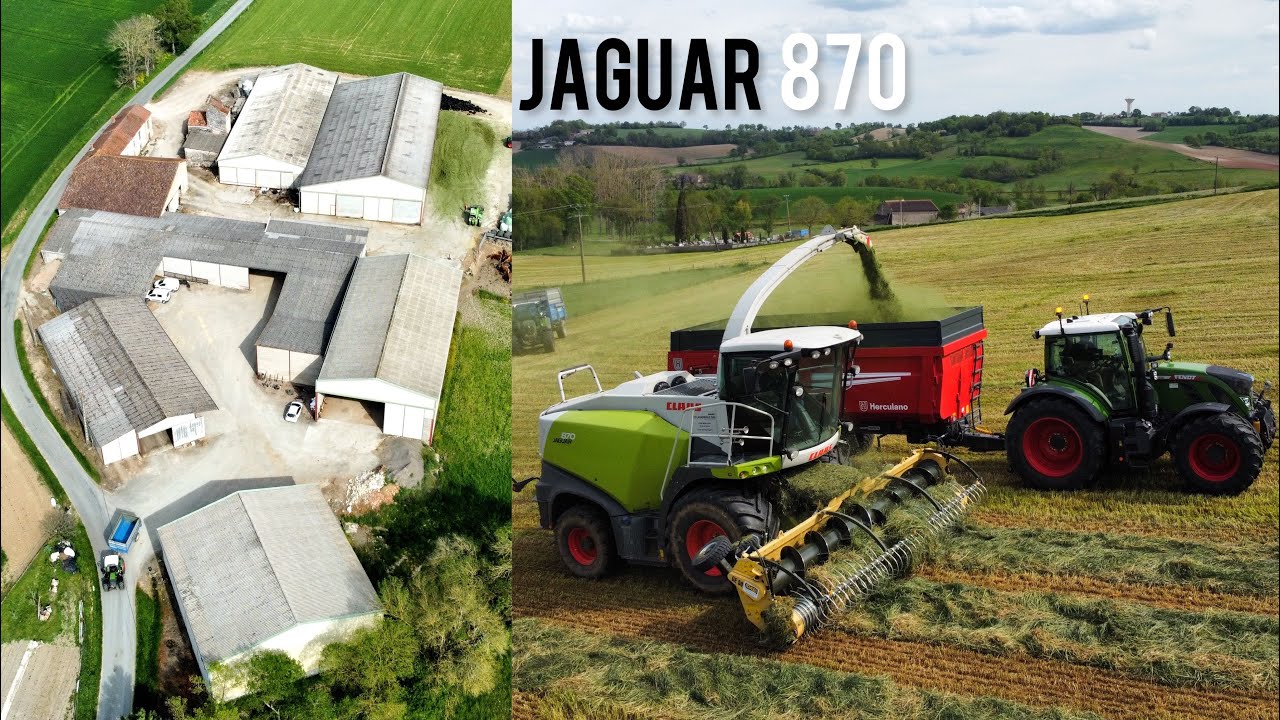 Ensilage Ray-Grass 2023 🌿dans cette magnifique exploitation du Sud de la France 🤩