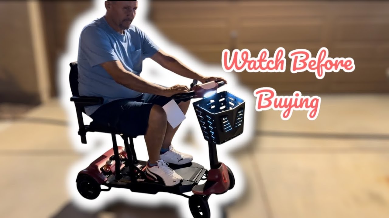 Review of Auto-Folding Mobility Scooter