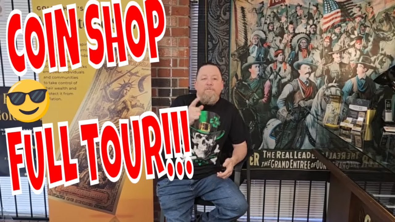 Full Shop TOUR Of Flying Eagle Coins OKC: A Coin Collector's Dream