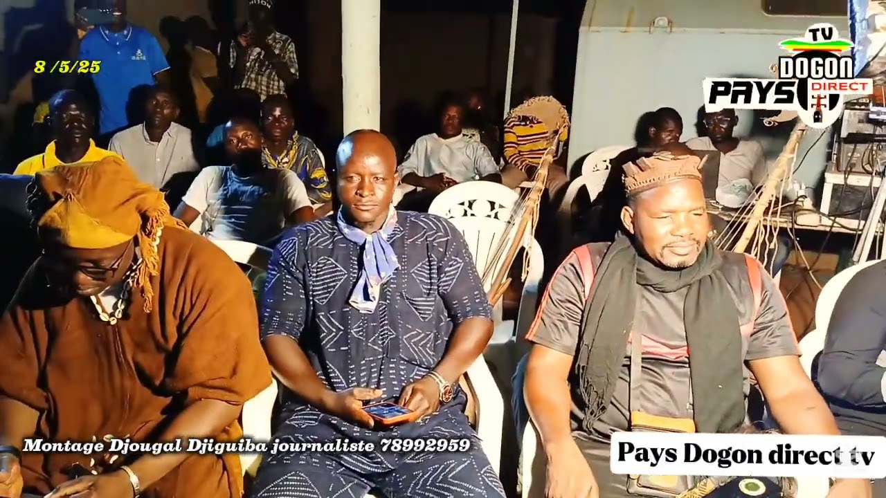Moussa Guiré , Issa kamia et Laya Peliaba au mariage de Edmond poudiougo sur pays Dogon direct tv 