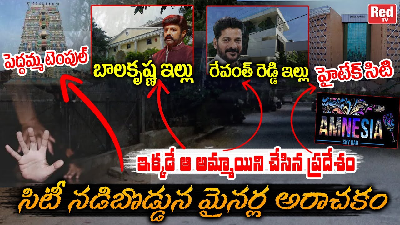 Amnesia Pub Hyderabad Latest News | AIMIM MLA Son | BJP MLA Raghunandan Rao | Telangana News | RedTV