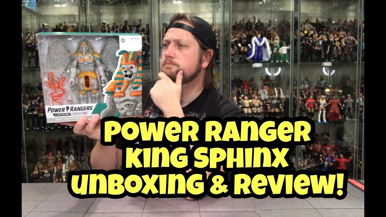 Power Ranger Lightning Collection King Sphinx Unboxing & Review!