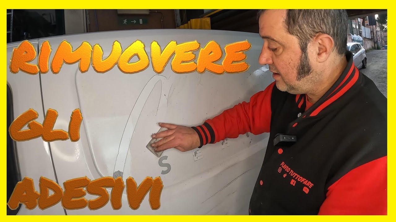 Come rimuovere gli adesivi senza lasciare tracce