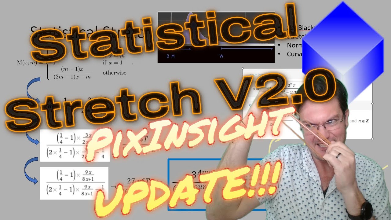 Обновление Statistical Stretch 2.0 для PixInsight! Дополнительные инструменты SASpro Stat Stretch...