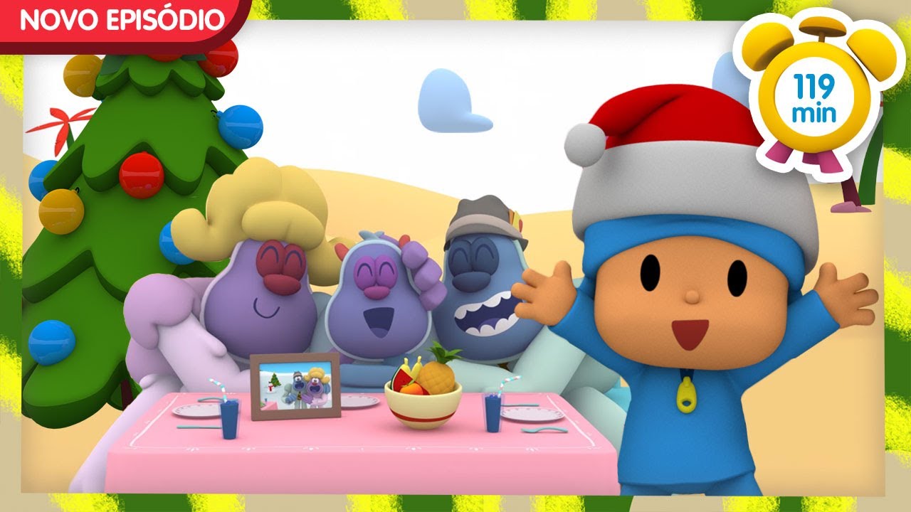 POCOYO PORTUGUÊS do BRASIL - SPECIAL 2021 🎄 NATAL NA PRAIA  🏖  DESENHOS ANIMADOS para crianças