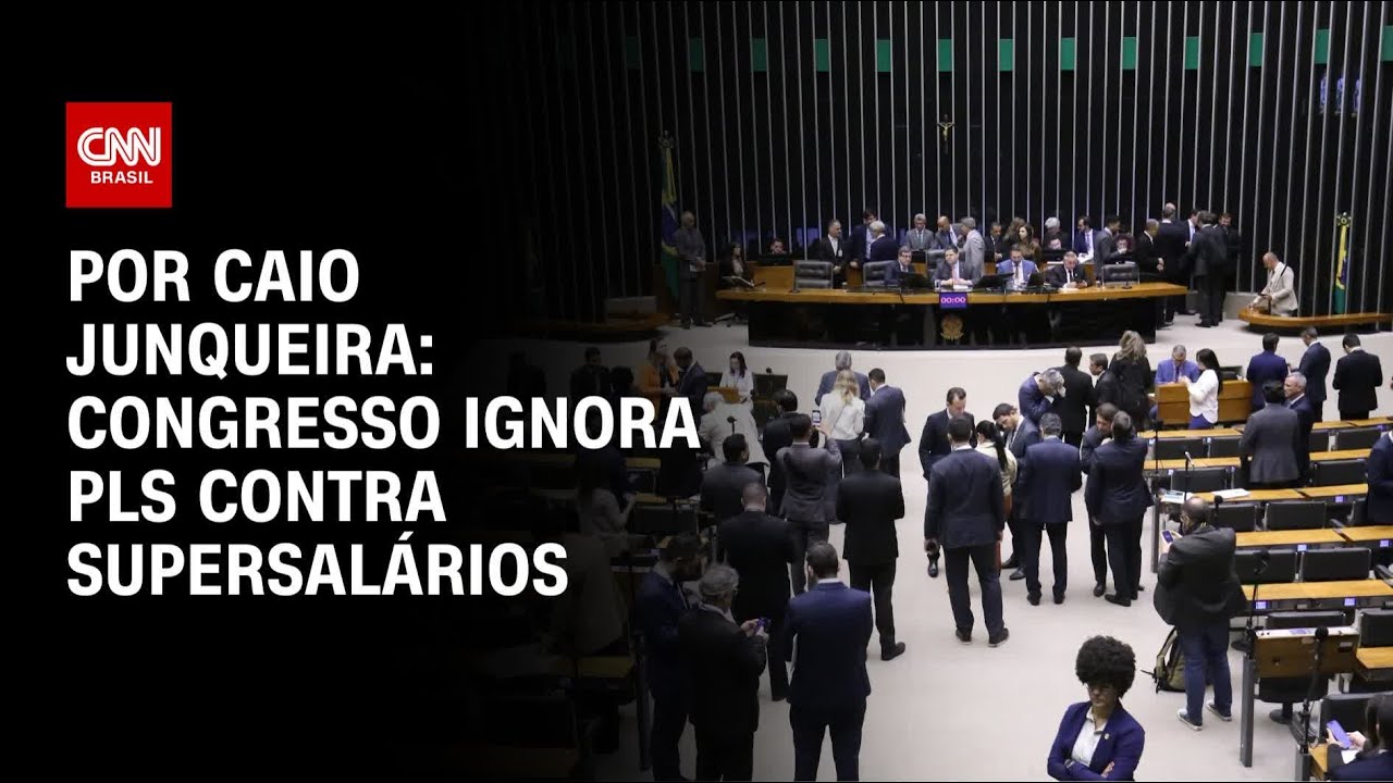 Congresso Nacional ignora projetos de lei contra supersalários | CNN PRIME TIME