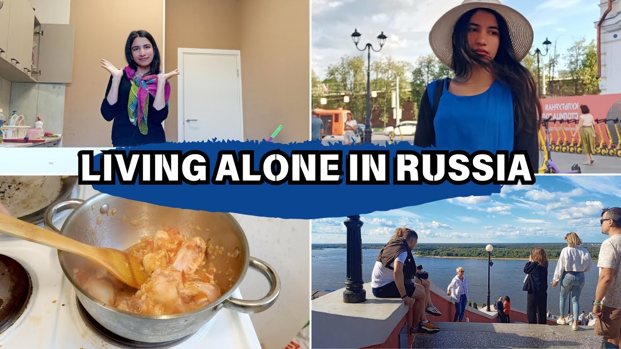 living Alone in Russian | Dormitory is Empty now 