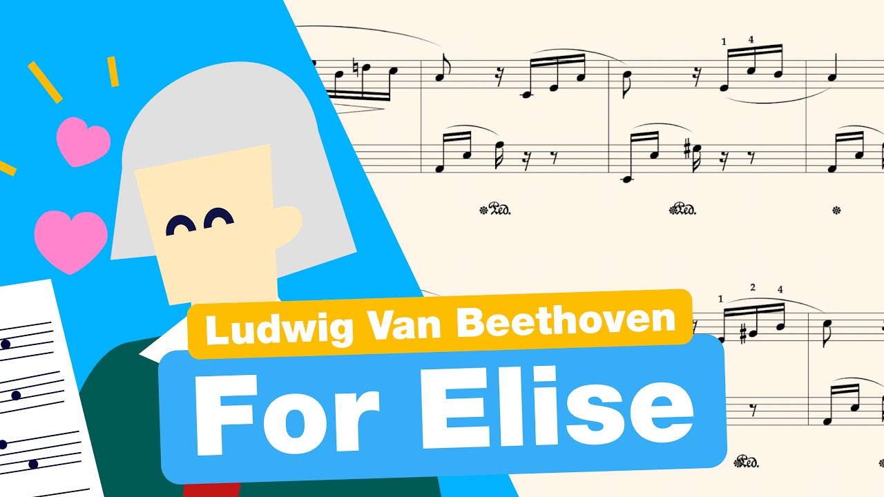 Beethoven - For Elise (Piano Sheet Music)