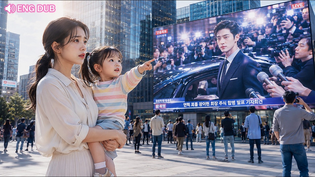 After divorce,she raise daughter alone.Then kid spot her CEO dad on TV! Reveal a shocking truth!