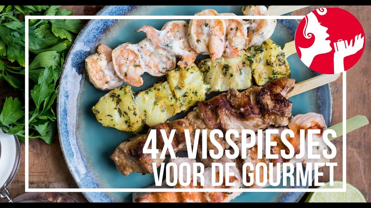 4x visspiesjes voor bij de gourmet | OhMyFoodness