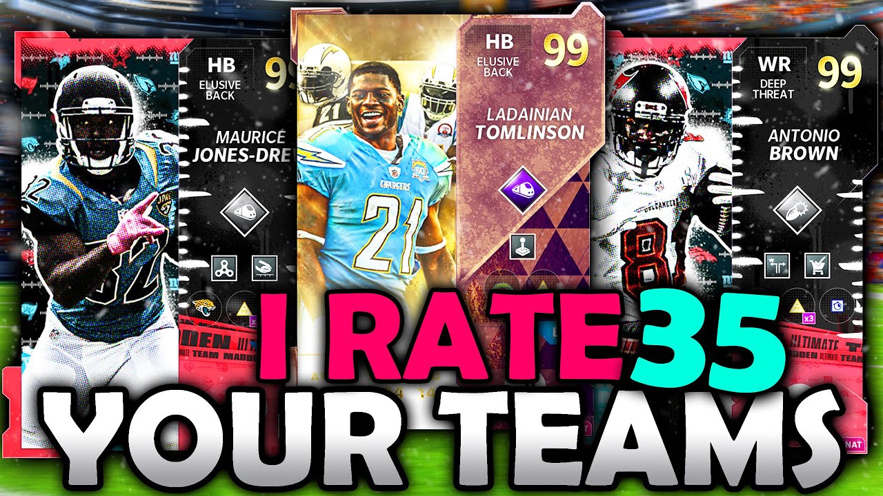 I RATE YOUR TEAMS EP. 35 - Madden 21 Ultimate Team