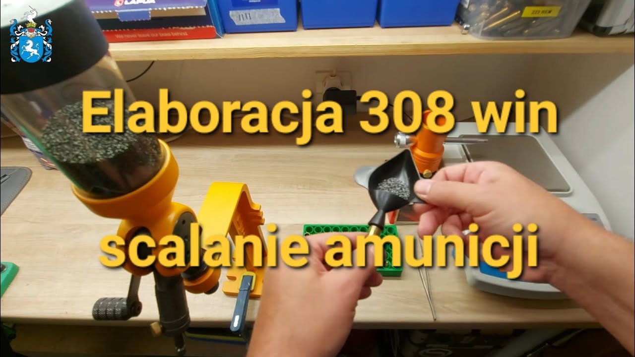Elaboracja 308 Winchester - scalanie amunicji
