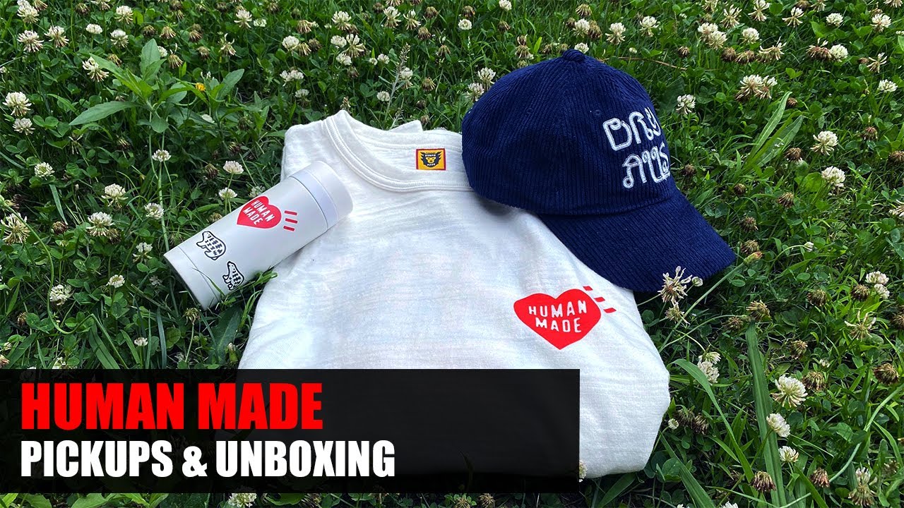 ❤️Human Made ❤️ Pickups & Unboxing  | Also another Giveaway (Tee, Dad Hat & more)