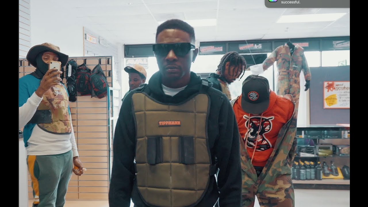 1st Time Paint Ball - Vloging With Boosie
