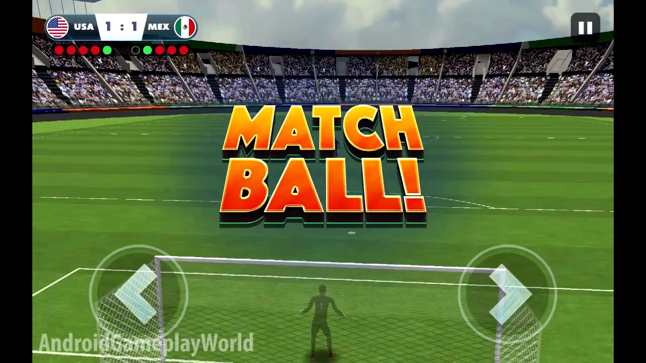 Soccer World League FreeKick Android Gameplay