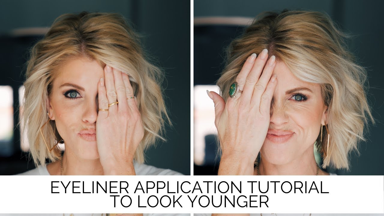 Eyeliner Application Tutorial  [Make Yourself Look Younger]