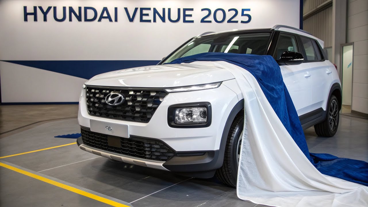 Hyundai Venue 2025 &ndash; ШОК! Новый кроссовер изменился до неузнаваемости!
