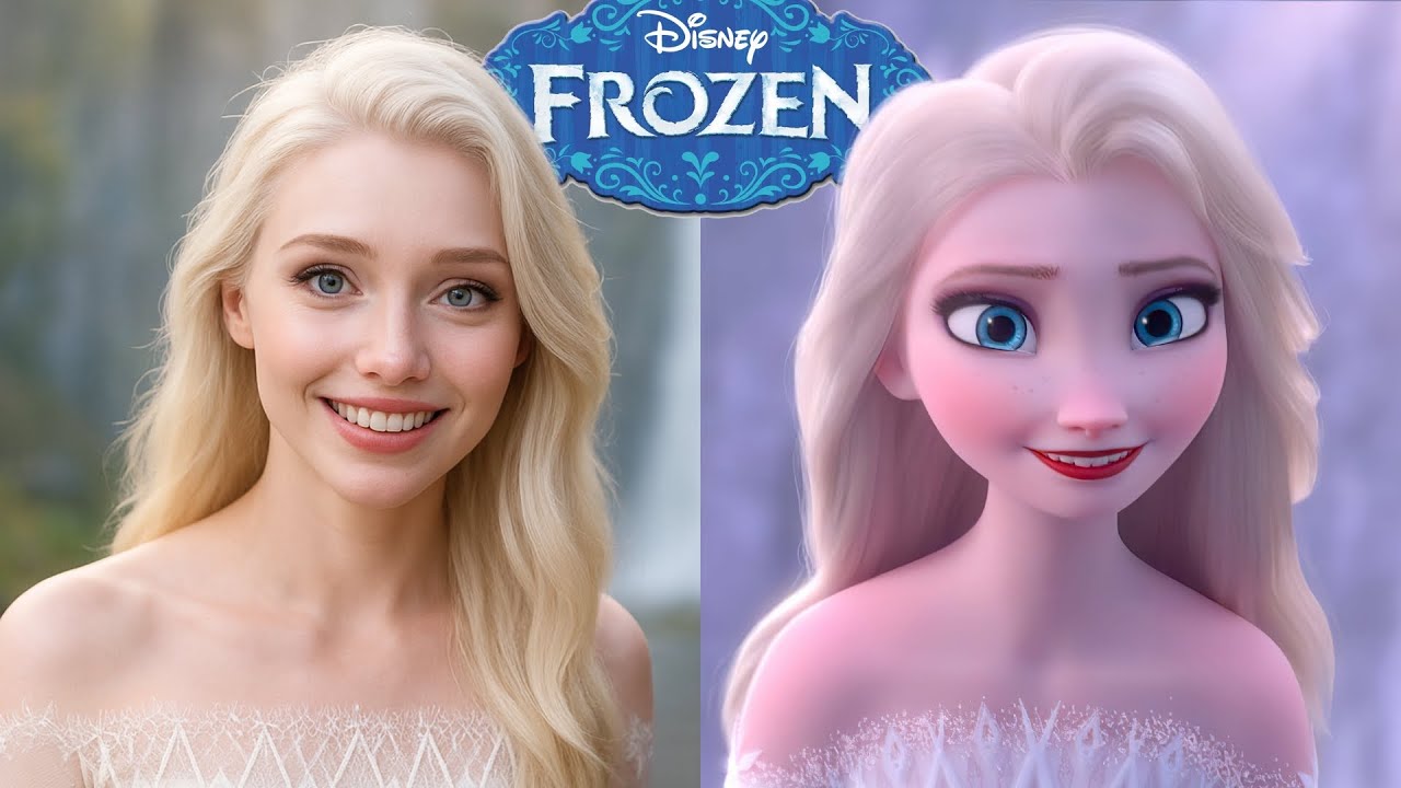 Frozen in Real Life, (AI Generated)