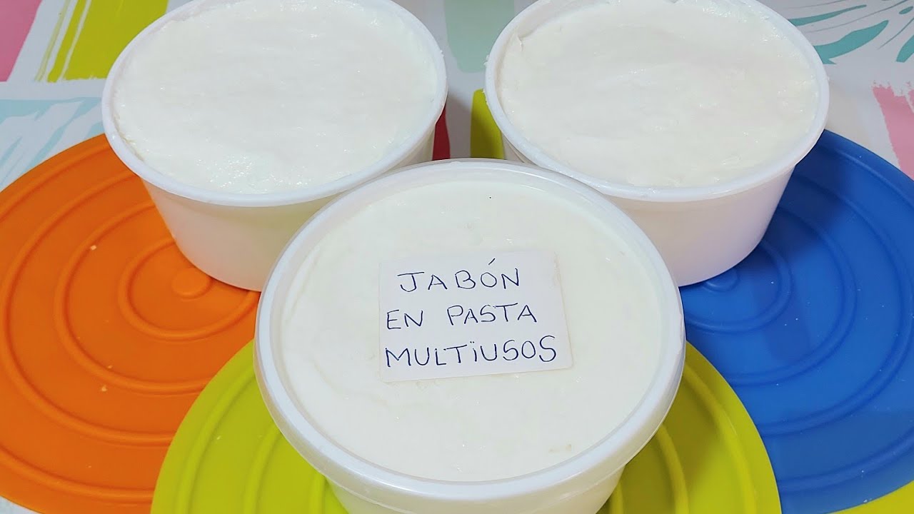 🧼 JABÓN EN PASTA MULTIUSOS EL MÁS SENCILLO Y EFICAZ 👚🛁🪣// BEATRIZ COCINA