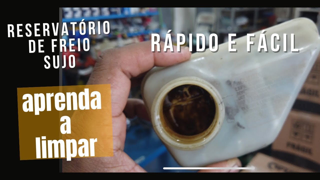 Aprenda a limpar o reservatório de freio e economize na manutenção do seu carro.