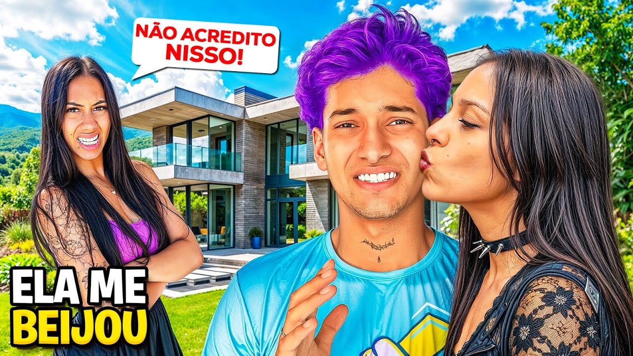 A MALVERA ME DEU UM BEIJO NA FRENTE DA LARI - NAMORADA DA DARKWEB