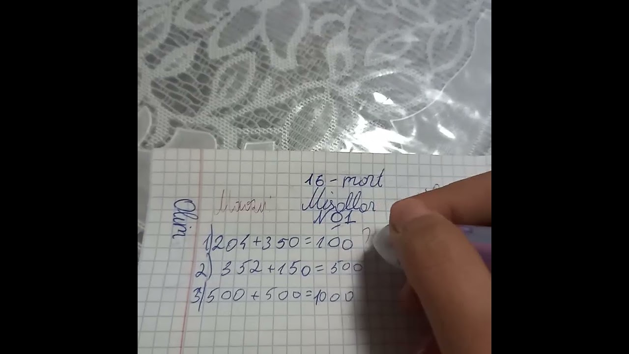 4V-sinf uyga vazifalarini tekshirush 😇💯🏅📖📚🖋🪧