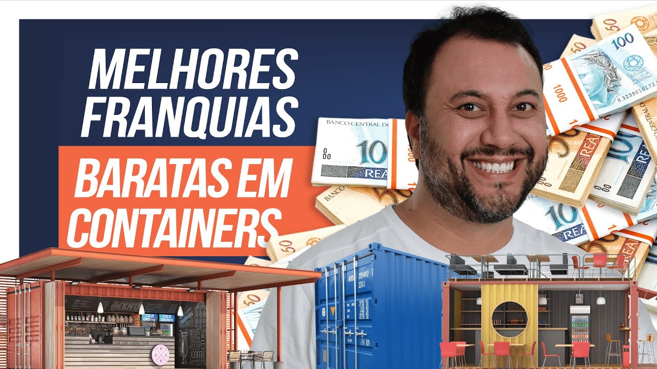 5 FRANQUIAS BARATAS E LUCRATIVAS em CONTAINERS 🚀 Melhores Negócios para VOCÊ INVESTIR e LUCRAR