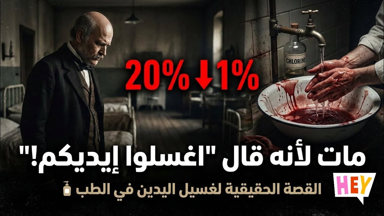قصة الطبيب الذي حاربوه بسبب غسيل اليدين – مأساة سيملويس 😳🧴