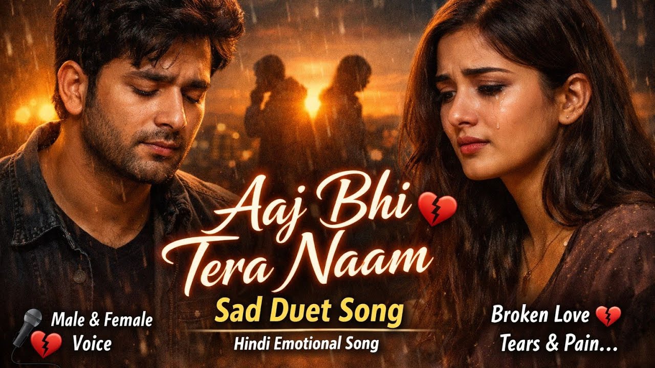 🥺🎸🥀Aaj Bhi Tera Naam 💔 | Sad Duet Song | Hindi Emotional Song | Male Female | 2026🥀🥀🥺