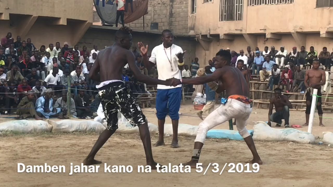 Autan danbunza,da bahagon mai takwasara ,sunyi kazamin dambe,a kano yau talata 5/3/2019