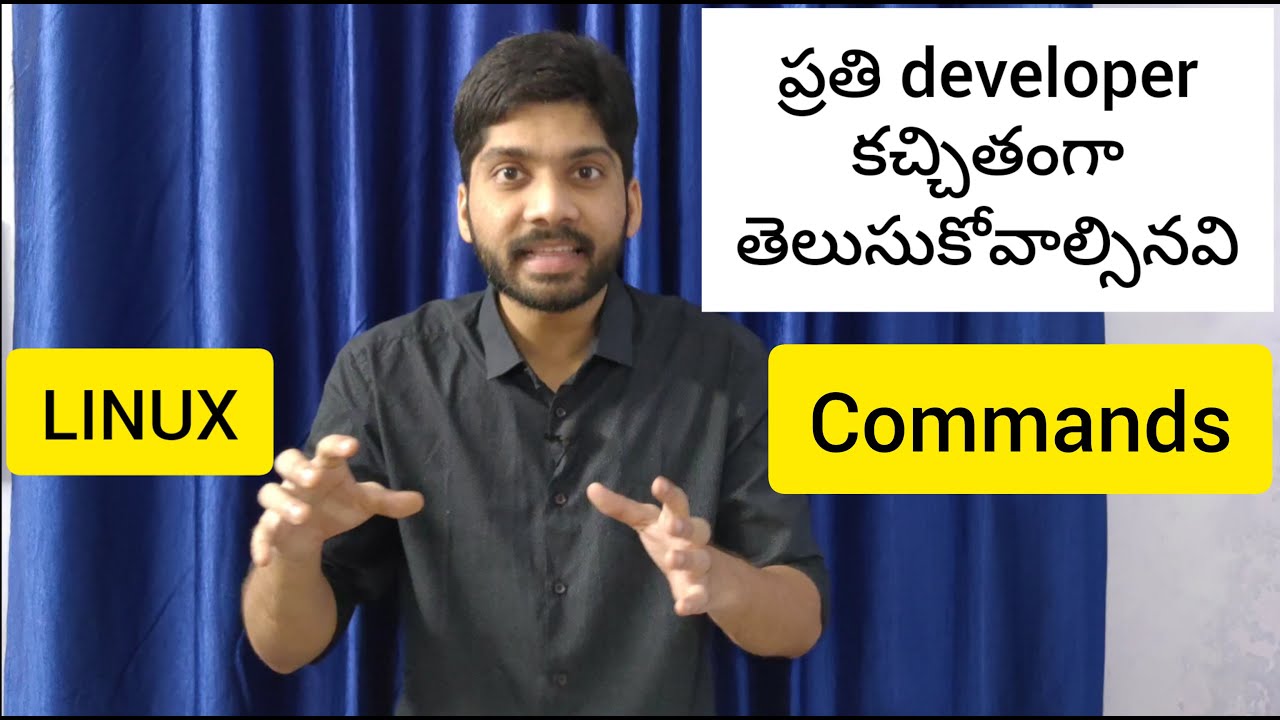 MUST LEARN LINUX commands for Software developers (Telugu) | కచ్చితంగా తెలుసుకోవాల్సిందే