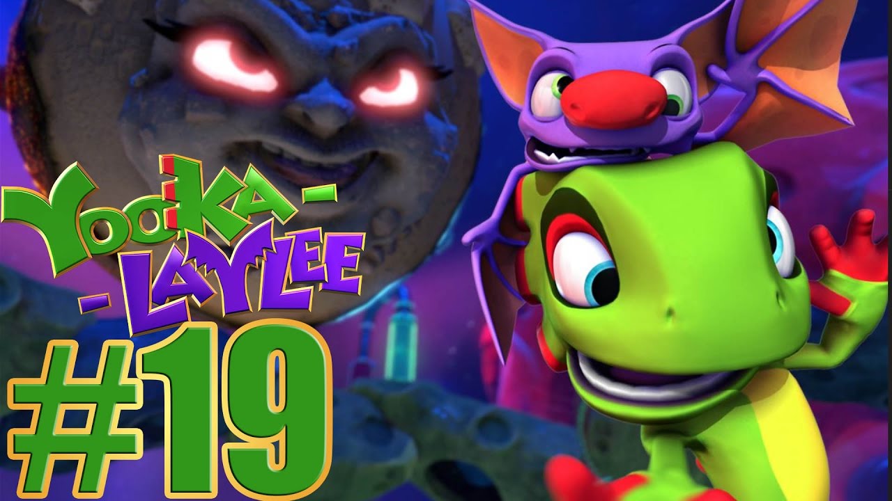 Yooka - Laylee Gameplay Walkthrough Part 19 World 5 Boss - 100 % Walkthrough