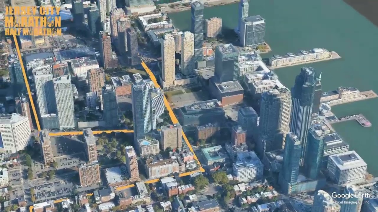 2026 Jersey City Marathon & Half Marathon Course