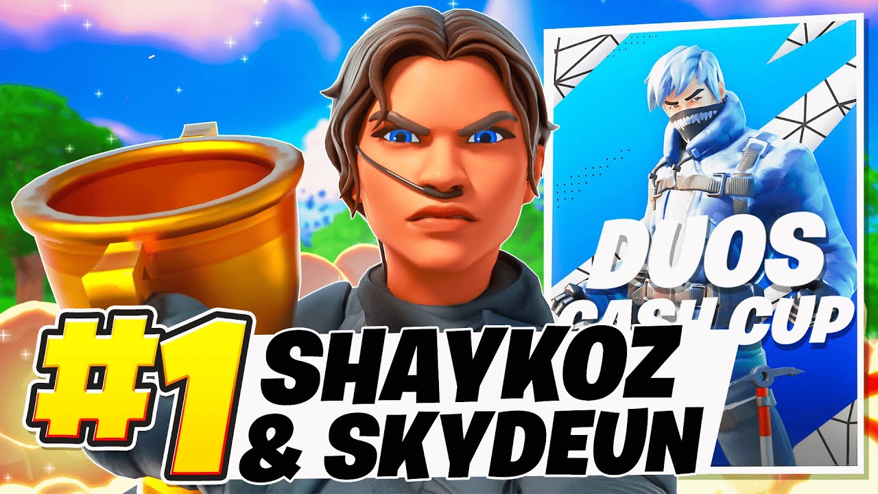 35 KILL WIN IN DUO CASH CUP w/@Skydeun 🏆| Shaykoz