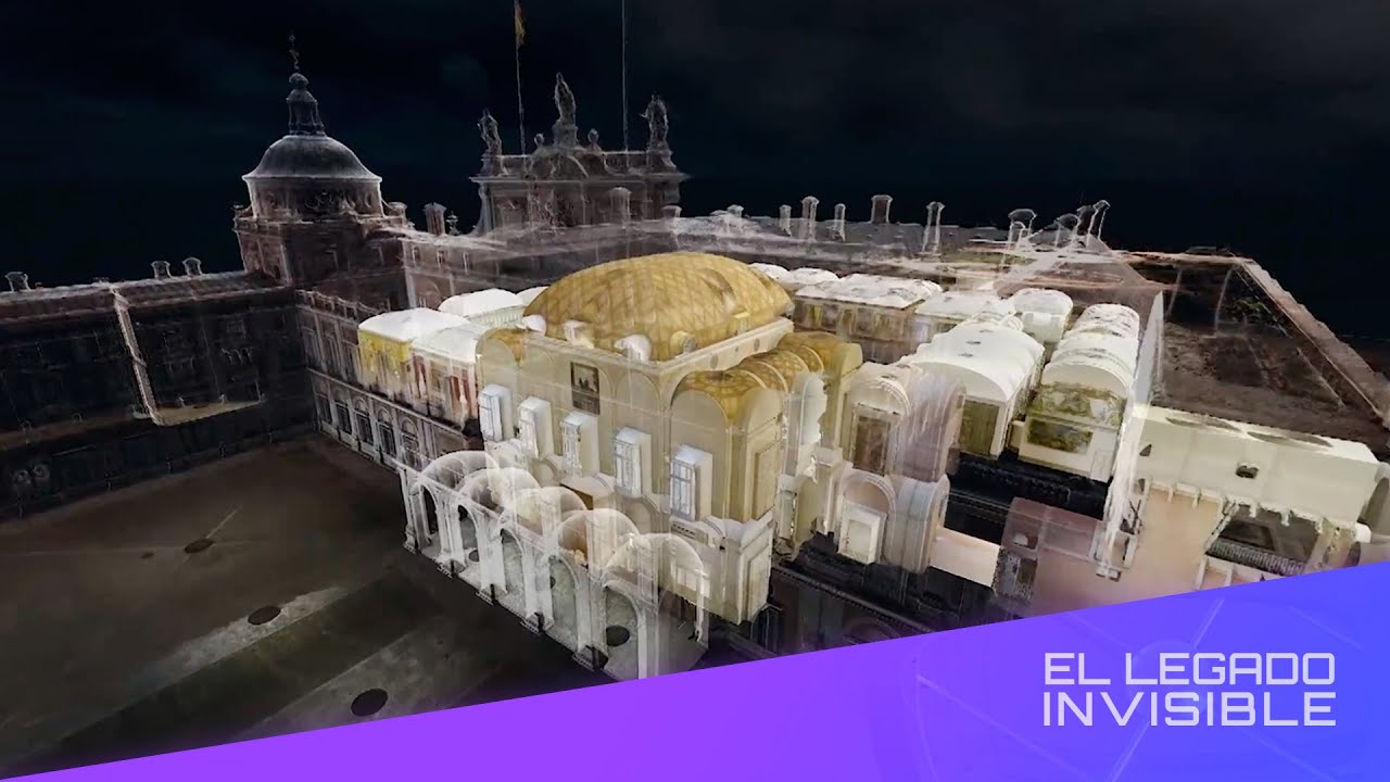 Escáner 3D del Palacio Real de Aranjuez
