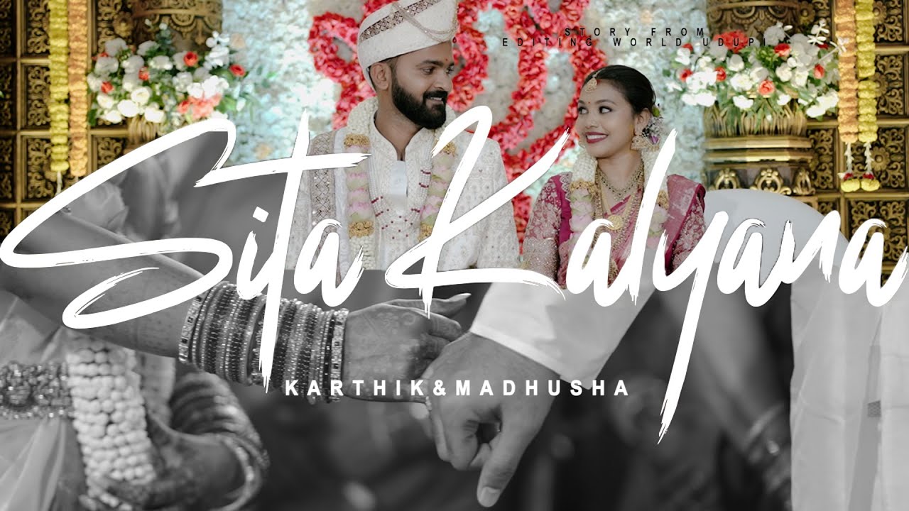KARTHIK & MADHUSHA || BEST WEDDING CINEMATIC HIGHLIGHT 2025 || EDITING WORLD UDUPI