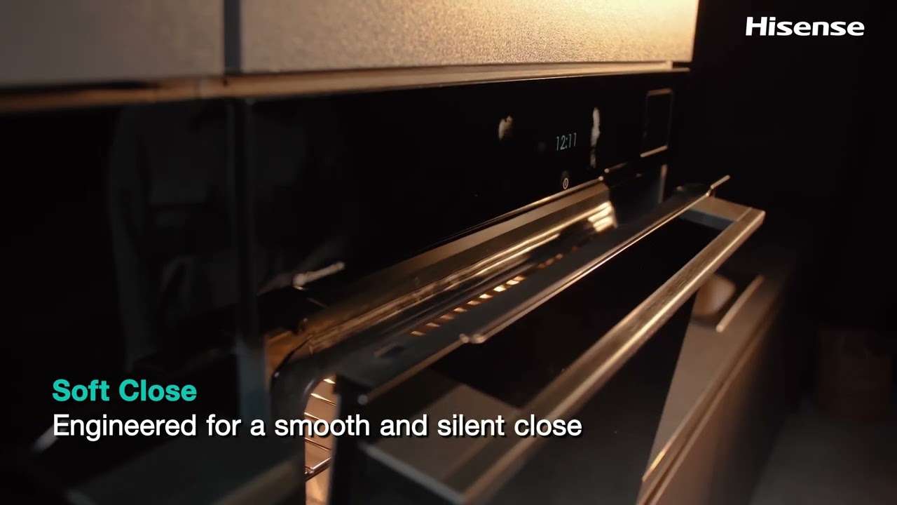 Hisense Hi8 Blackline BAS6PH8BUKWF Pyrolytic Steam Oven