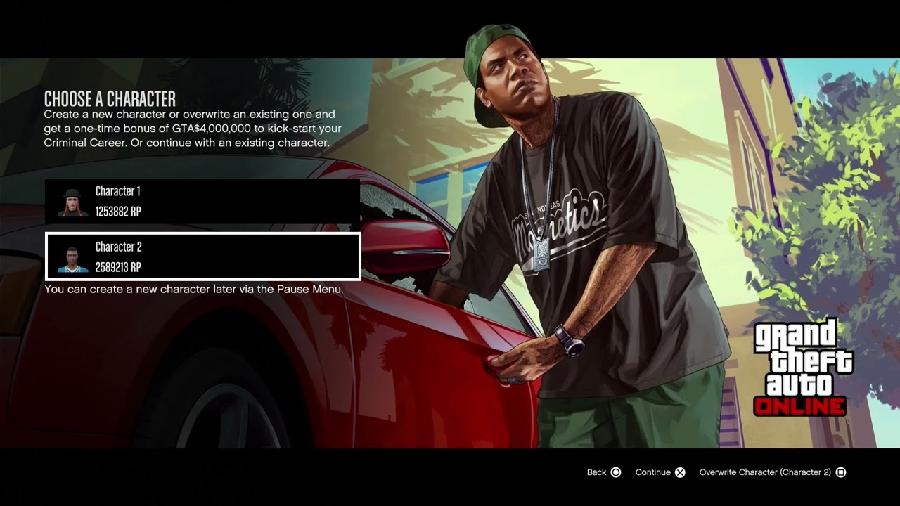 GTA 5 Online How to Delete Character!
