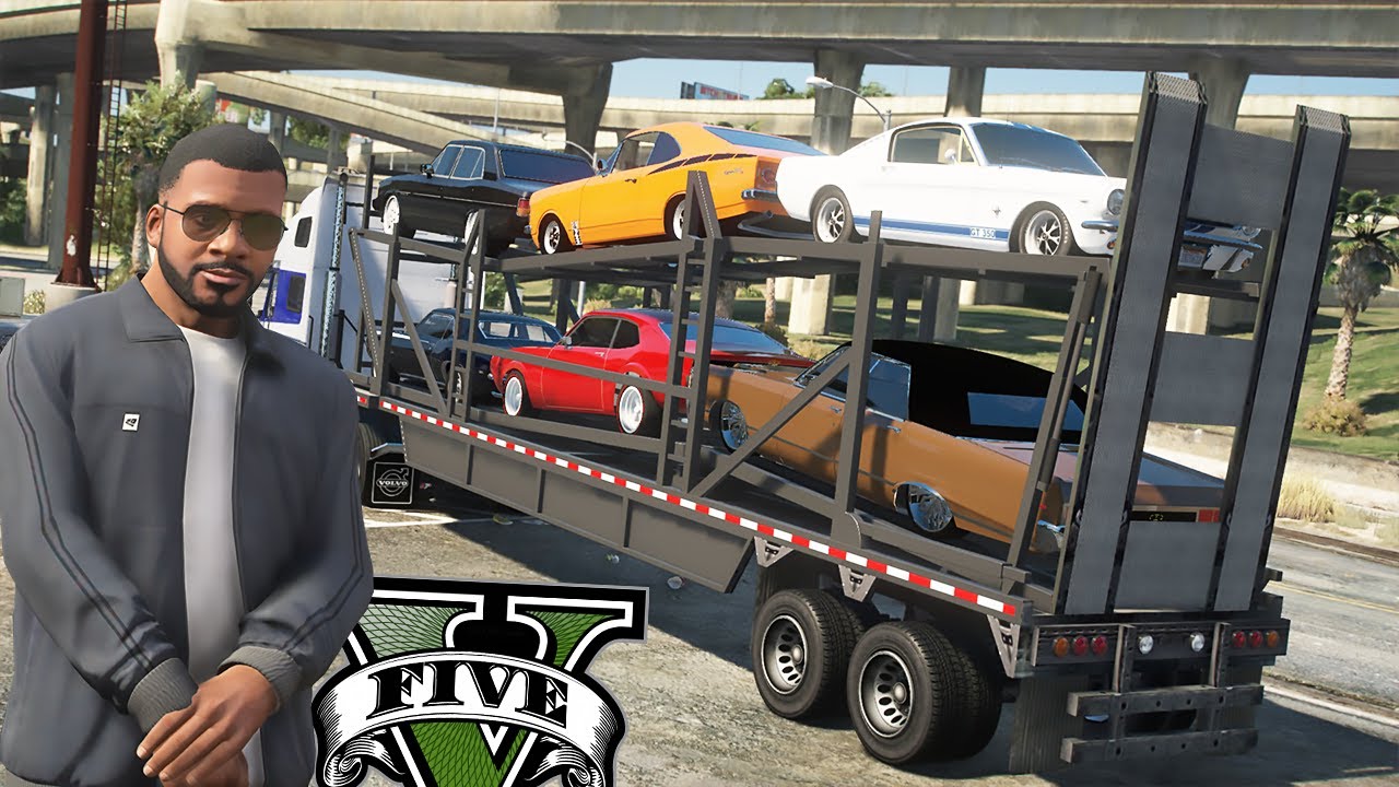 ENTREGAMOS CARROS CLASSICOS DE MILIONARIOS! - GTA 5 MODS
