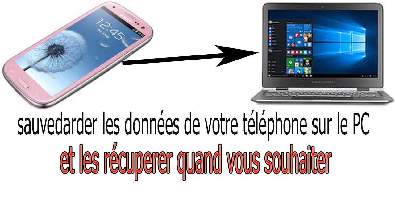 comment sauvegarder les données du téléphone Android sur le PC